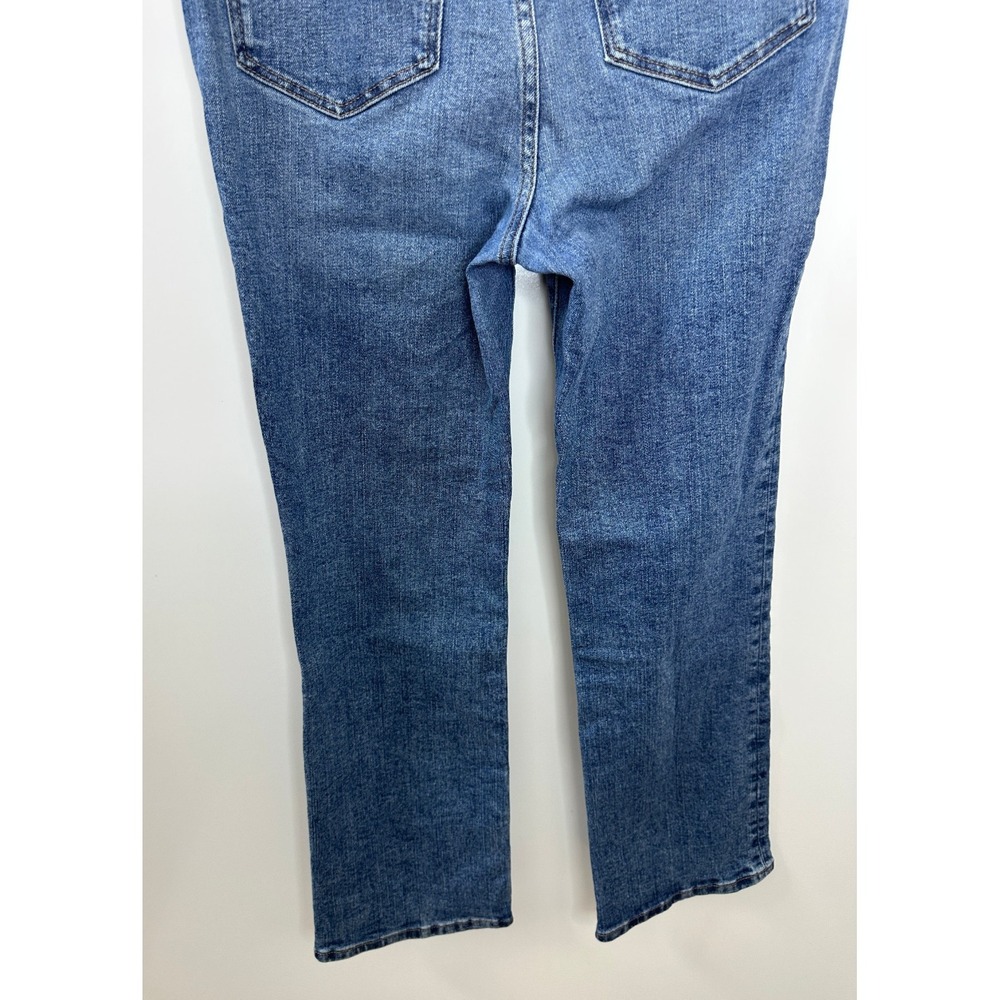 Madewell Cali Demi Boot Jeans Glenside Wash Blue Denim Size 26 Cropped Cotton - Picture 11 of 12